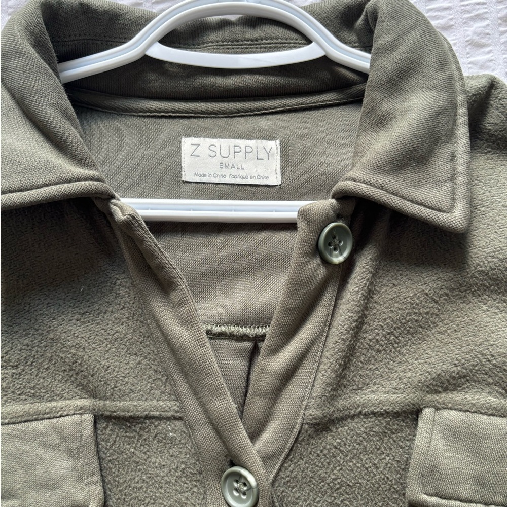 Olive Green Women's Sweater - Picture 4 of 4